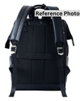 Anello Premium Clasp Backpack Large in Brown