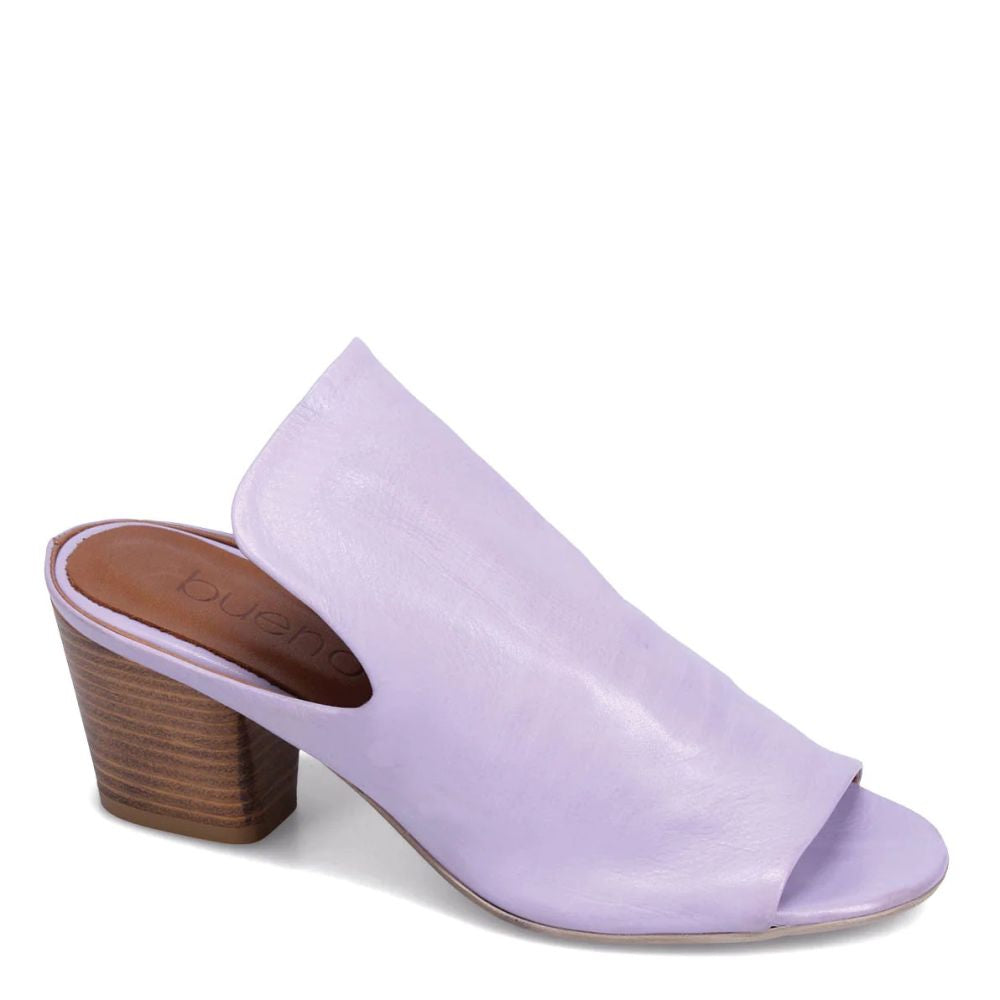 Bueno Women&#39;s Cara Heeled Sandal in Lilac