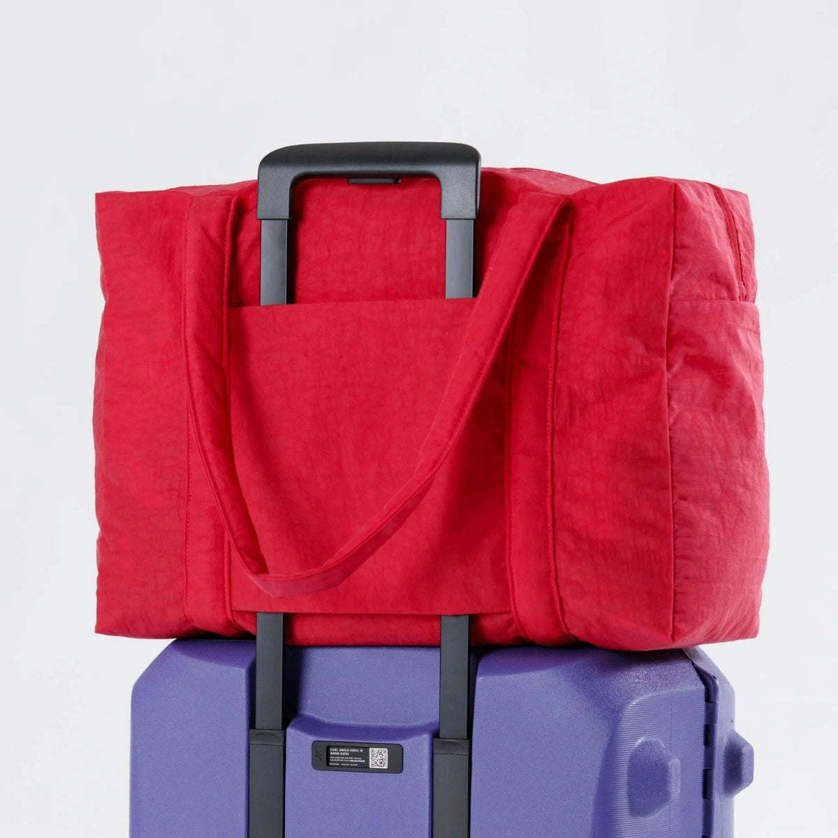 Baggu Cloud Carry-On in Candy Apple