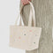 Baggu Small Heavyweight Canvas Tote in Embroidered Hearts