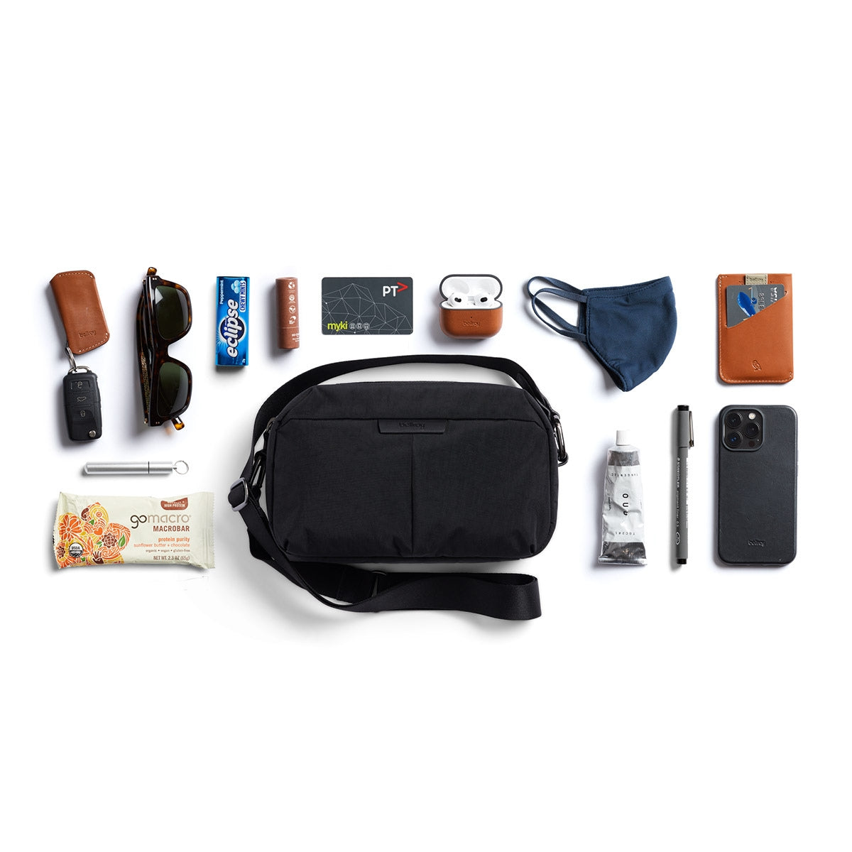 Bellroy Tokyo Crossbody in Raven