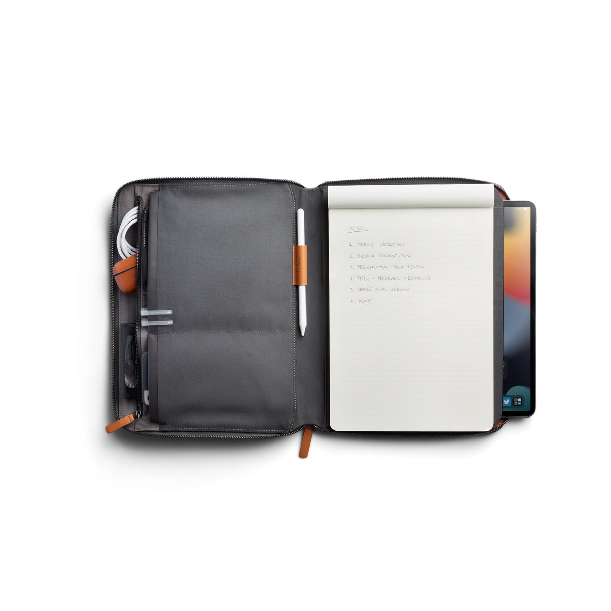 Bellroy Tokyo Folio 12.9" in Storm Grey