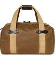 Filson Tin Cloth Small Duffle Bag in Dark Tan