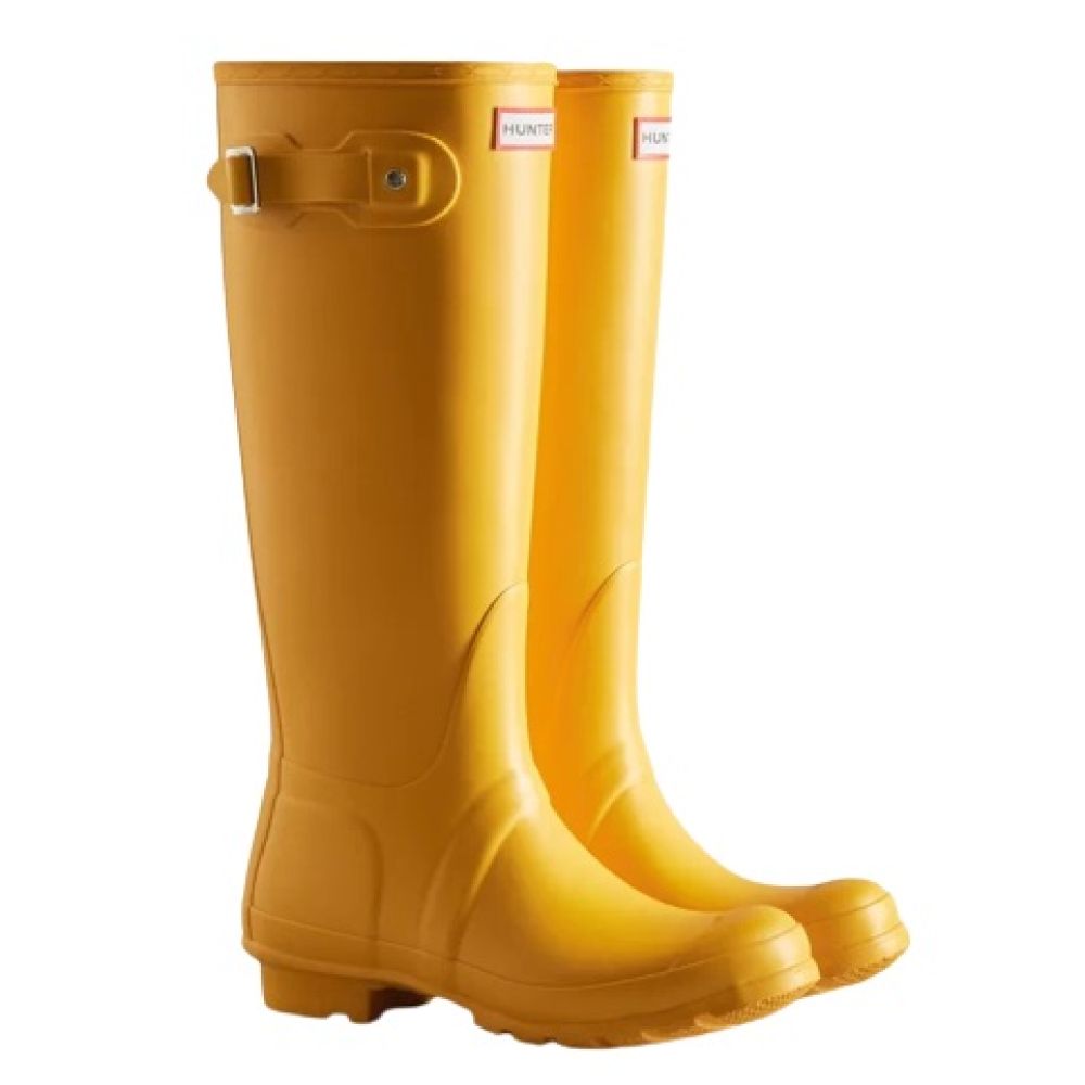 Hunter Women&#39;s Original Tall Rain Boots in Yellow