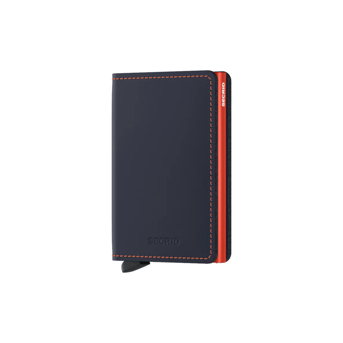 Secrid Slim Wallet Matte in Nightsky/Orange