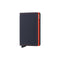 Secrid Slim Wallet Matte in Nightsky/Orange