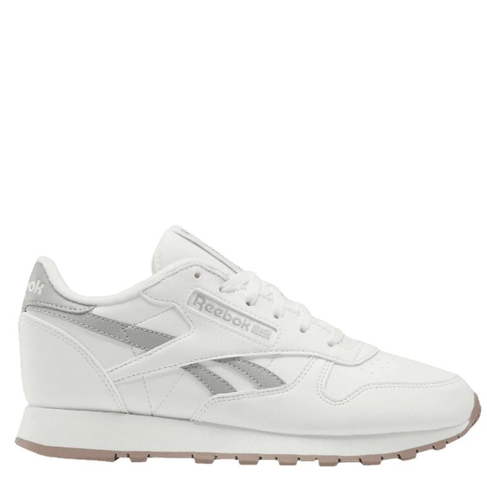 Reebok Women&#39;s Classic Leather in Chalk/Pure Grey 3/Taupe