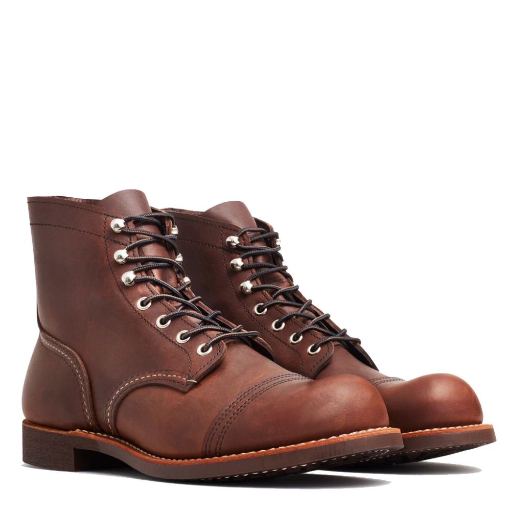 Red Wing Men&#39;s Iron Ranger 8111 in Amber