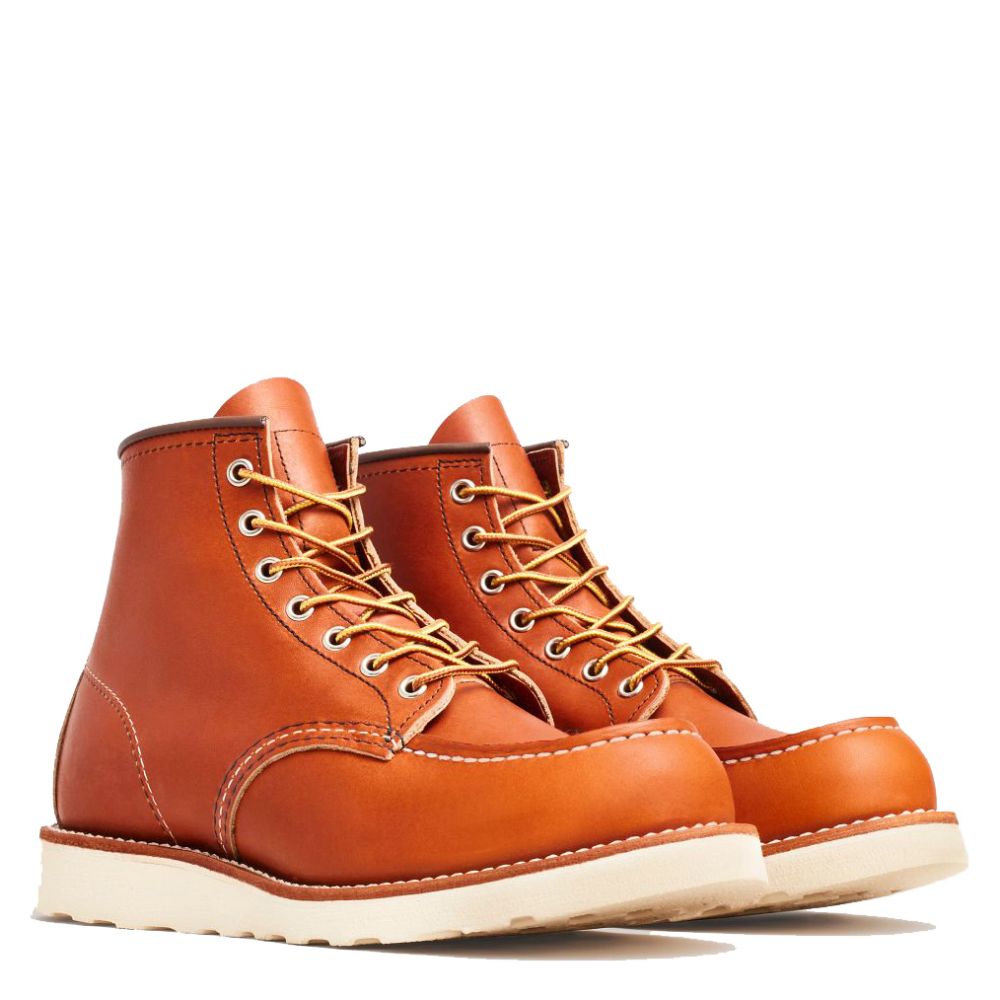 Red Wing Men&#39;s Classic 6 Inch Moc 875 in Oro Legacy