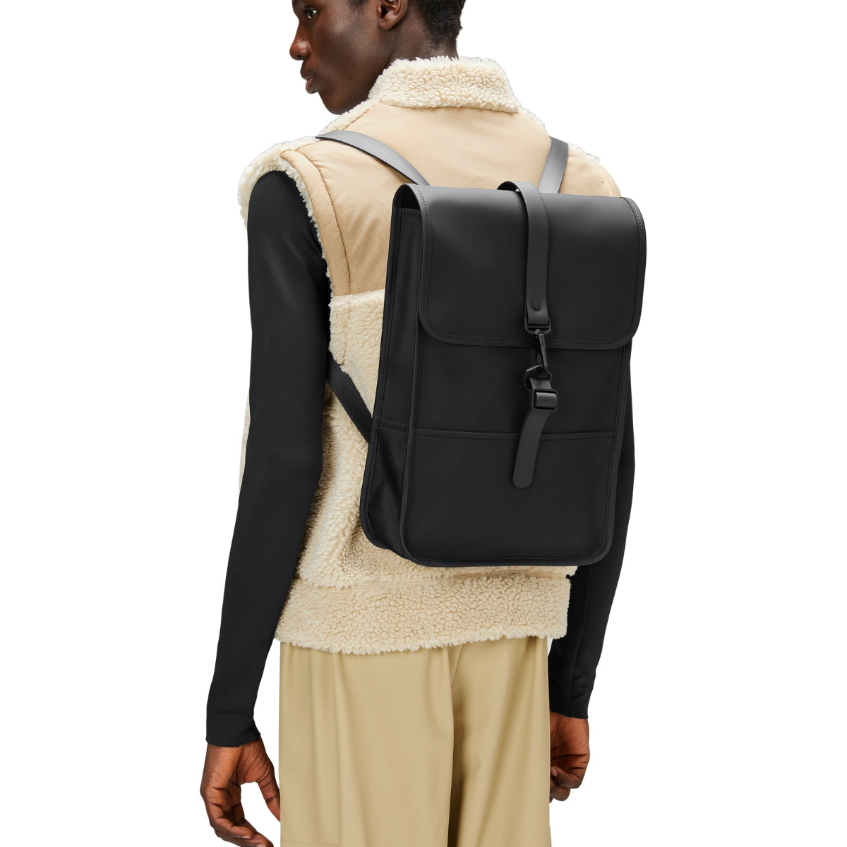Rains Backpack Mini in Black – Getoutside Shoes