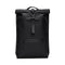 Rains Rolltop Rucksack in Black