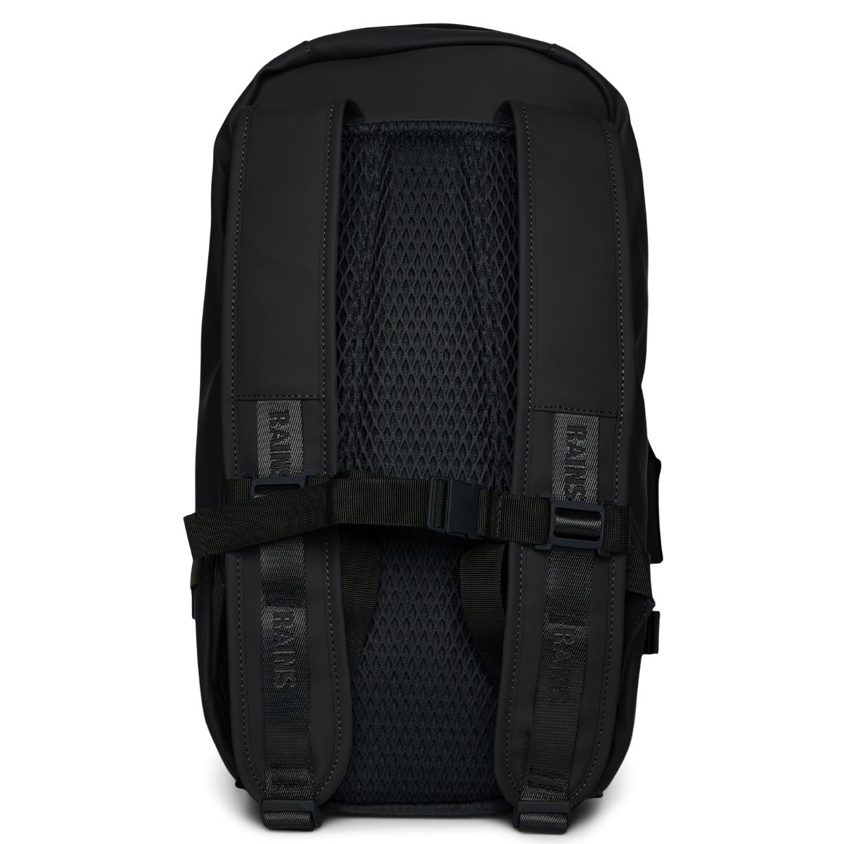 Rains Trail Rucksack in Black