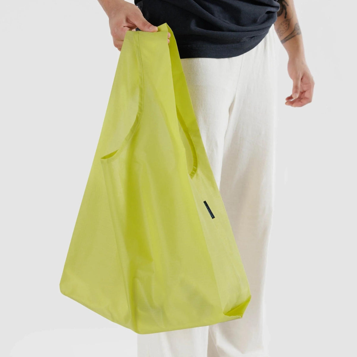 Baggu Standard Bag in Lemon Curb