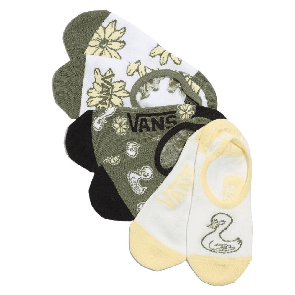 Vans Duck Duck Canoodle Socks in Four Leaf Clover (Medium)