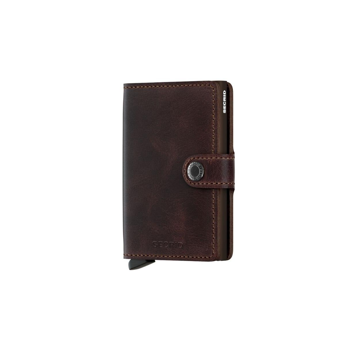 Secrid Mini Wallet Vintage in Chocolate