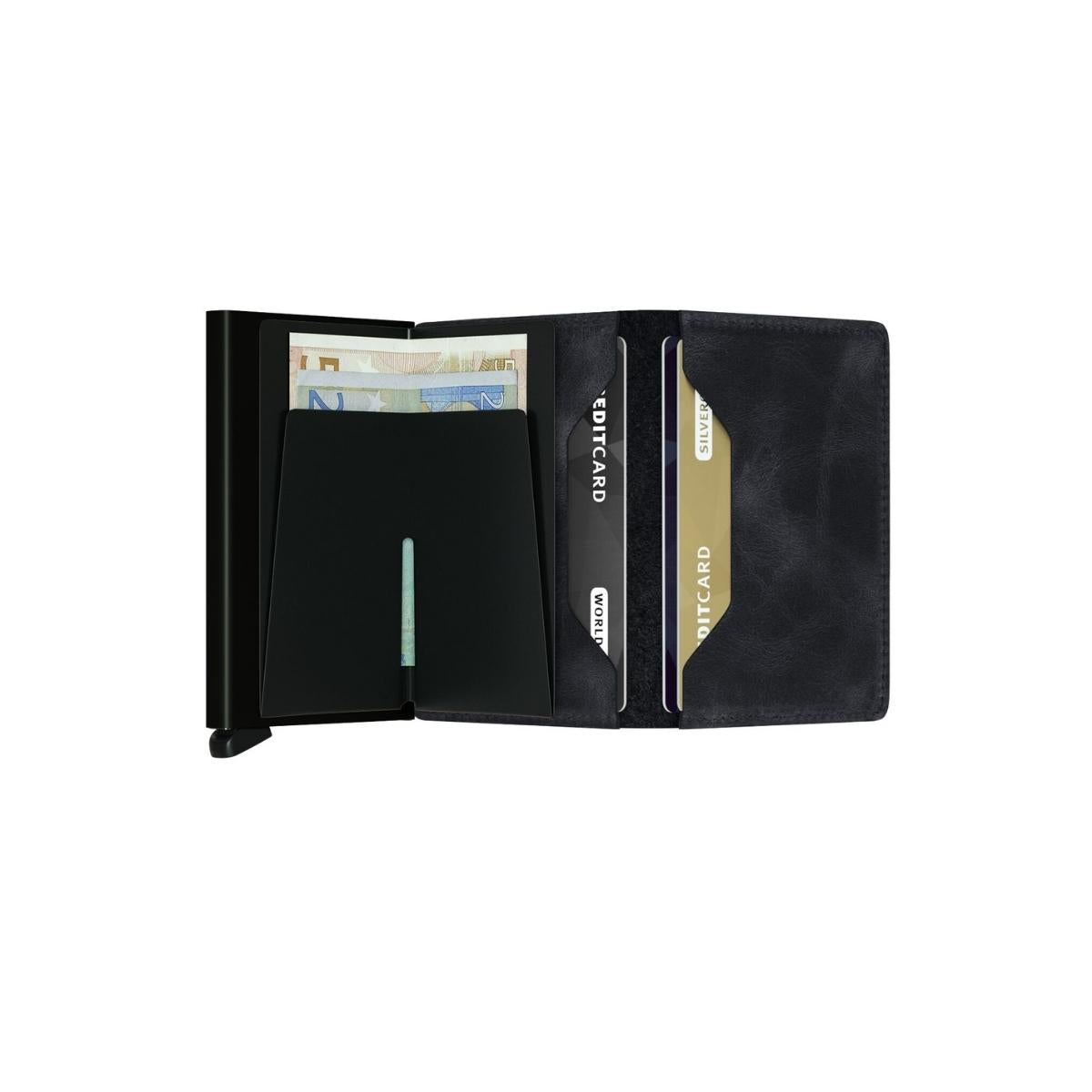 Secrid Slim Wallet Vintage in Black