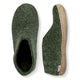 Glerups Shoe Leather Sole in Forest