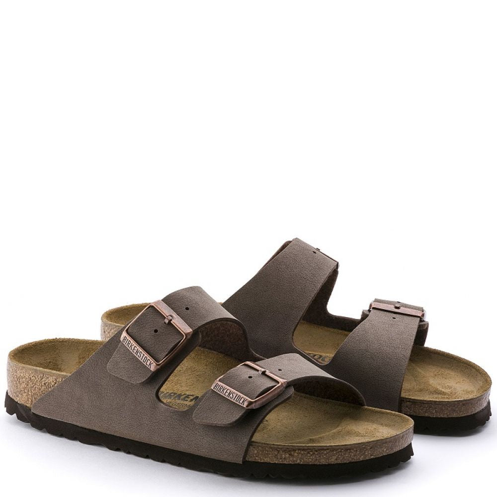 Birkenstock Arizona Birkibuc in Mocha