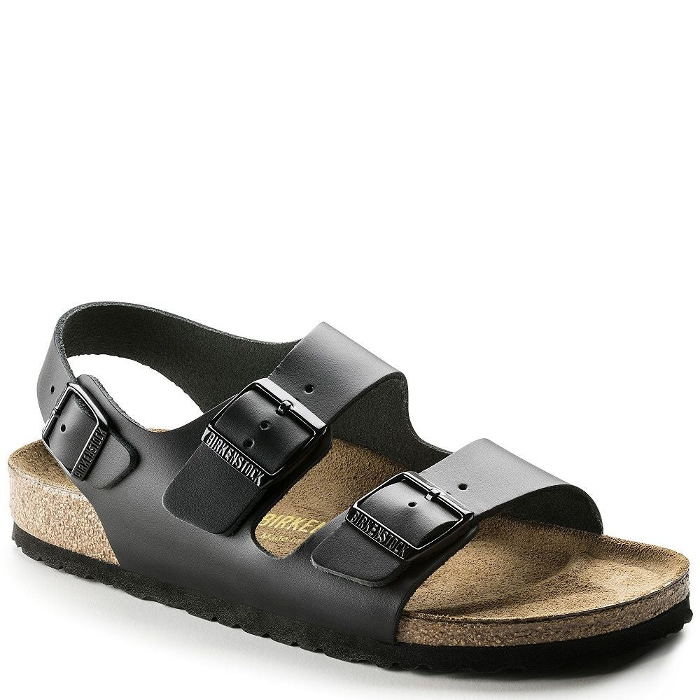 Birkenstock Milano Leather in Black