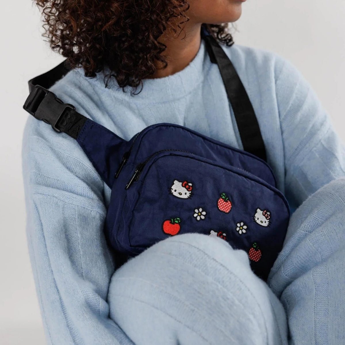 Baggu Fanny Pack in Embroidered Hello Kitty - Getoutside Shoes