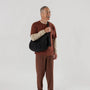 Baggu Large Nylon Crescent Bag in Black - Getoutside Shoes