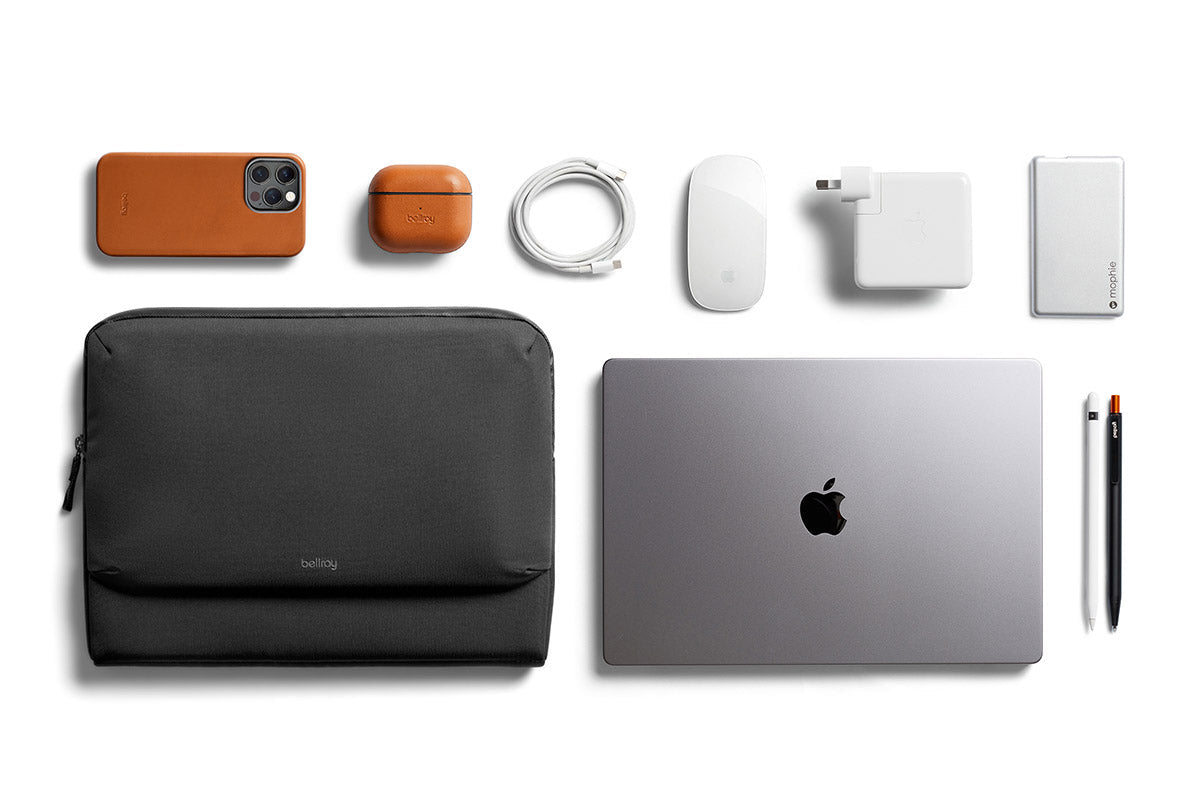 Bellroy Laptop Caddy 14" in Black - Getoutside Shoes