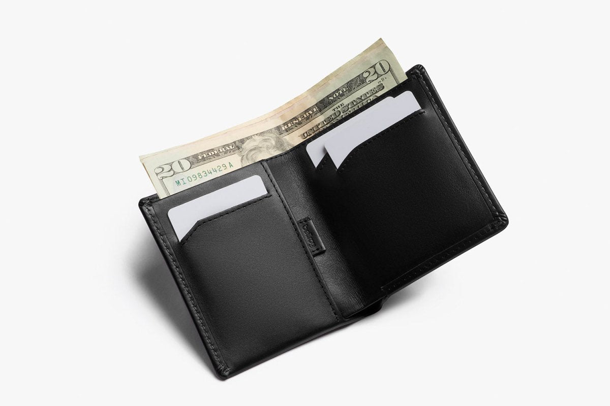Bellroy Note Sleeve in Black - Getoutside Shoes