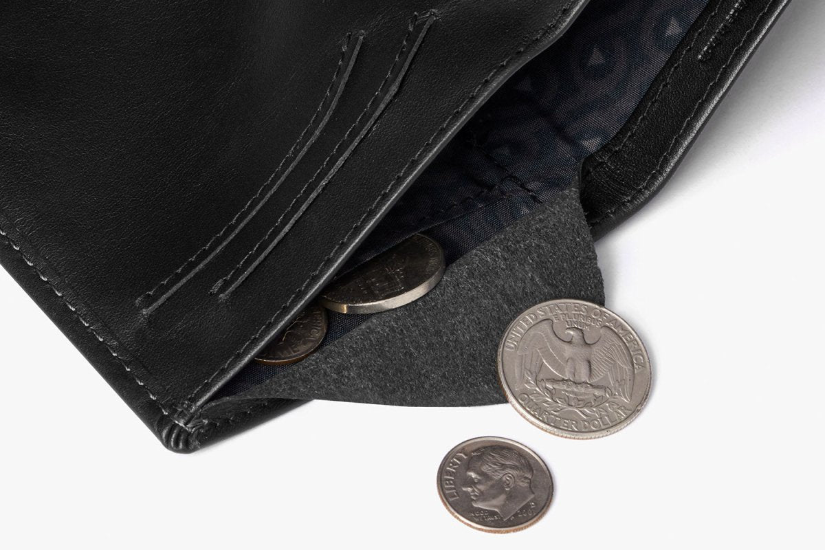 Bellroy Note Sleeve in Black - Getoutside Shoes