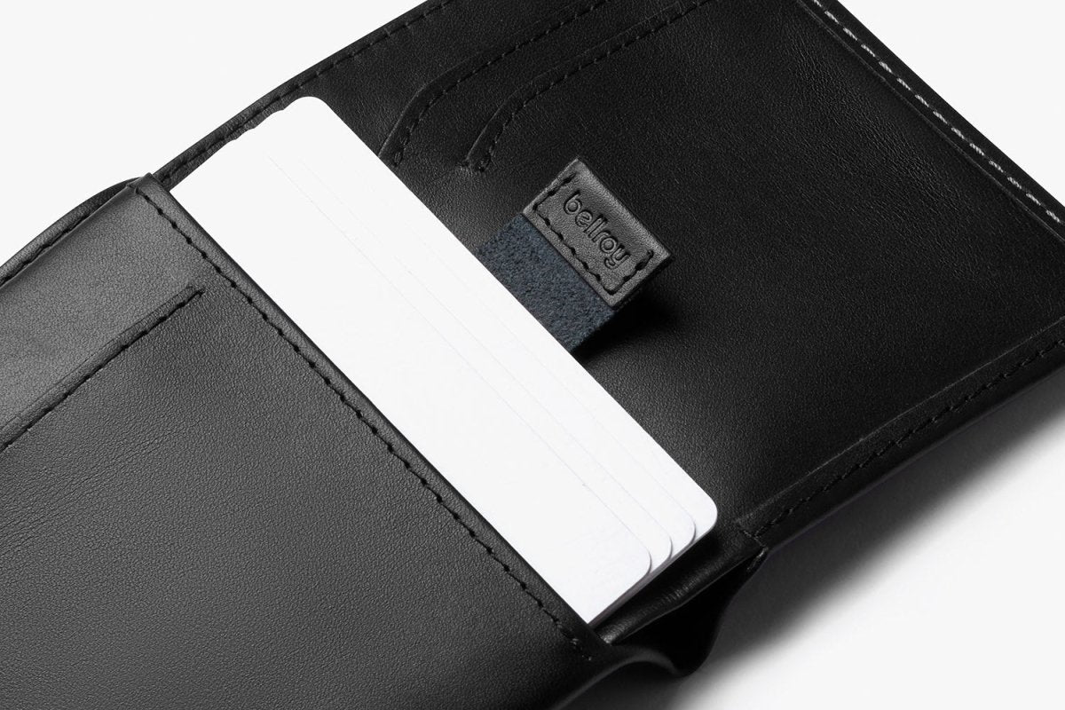 Bellroy Note Sleeve in Black - Getoutside Shoes