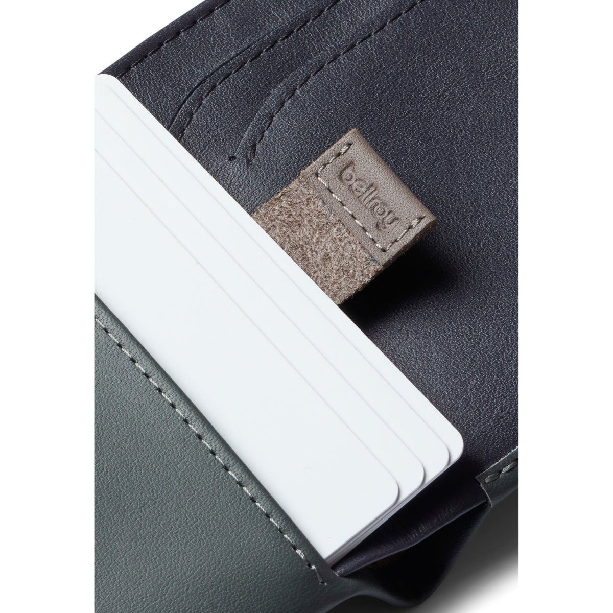 Bellroy Note Sleeve in Evergreen RFID Protection - Getoutside Shoes