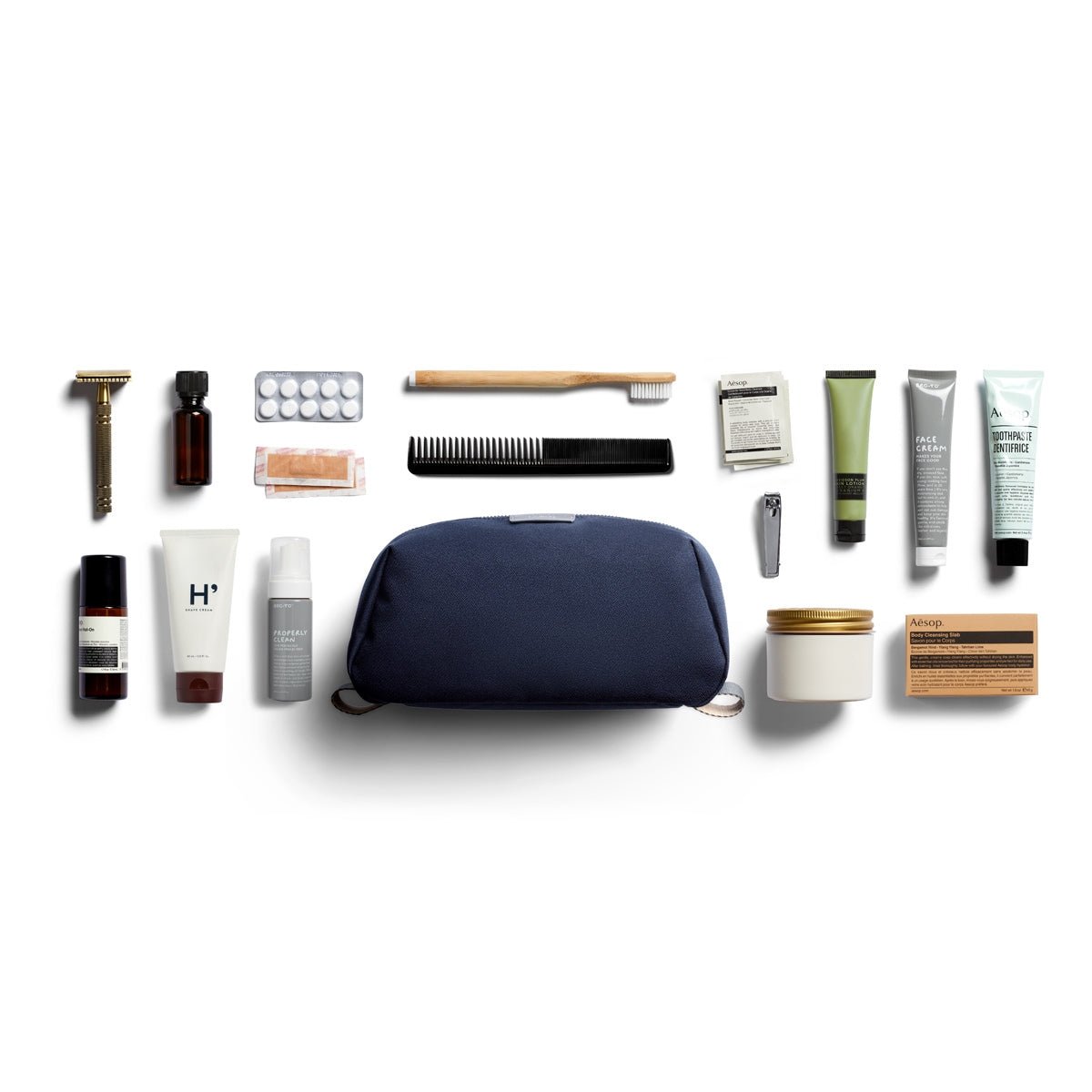 Bellroy Toiletry Kit Plus in Navy - Getoutside Shoes
