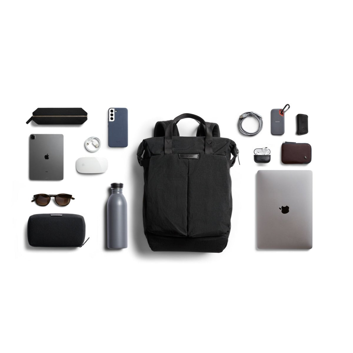 Bellroy Tokyo Totepack Compact in Raven - Getoutside Shoes
