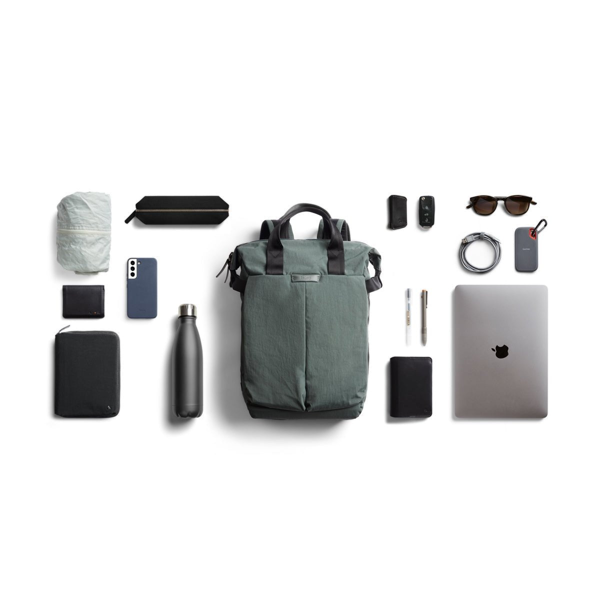 Bellroy Tokyo Totepack in Everglade - Getoutside Shoes
