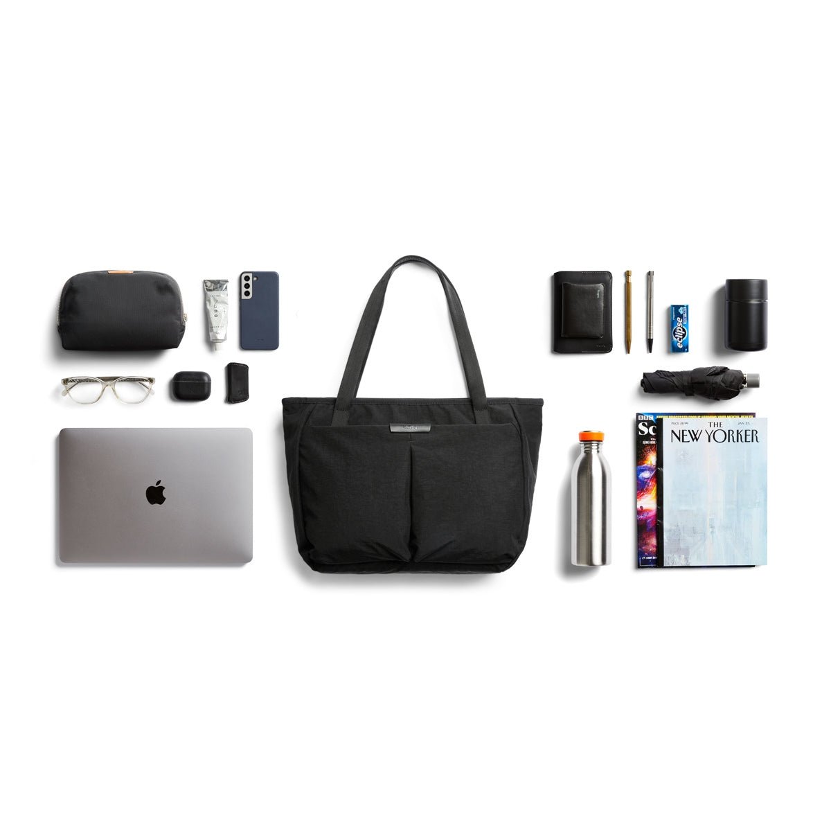 Bellroy Tokyo Wonder Tote 12L in Raven - Getoutside Shoes