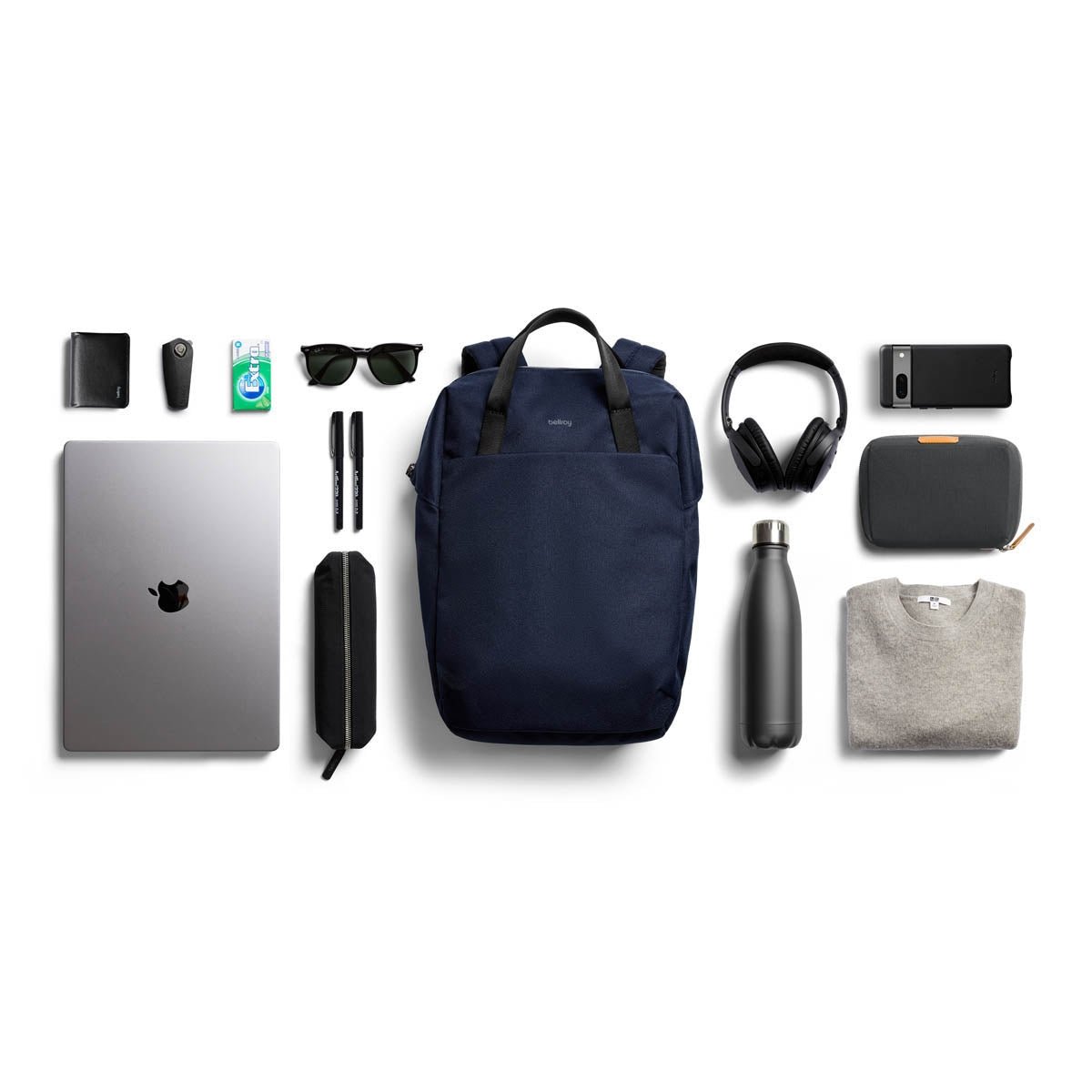 Bellroy Via Workpack in Navy - Getoutside Shoes