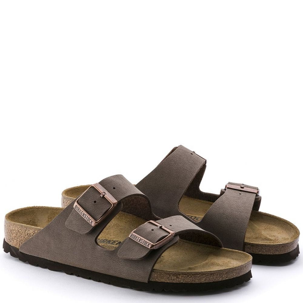 Birkenstock Arizona Birkibuc in Mocha - Getoutside Shoes