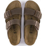 Birkenstock Arizona Birkibuc in Mocha - Getoutside Shoes