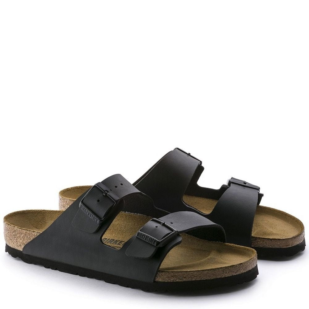 Birkenstock Arizona Birko-Flor in Black - Getoutside Shoes