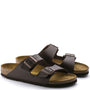 Birkenstock Arizona Birko-Flor in Dark Brown - Getoutside Shoes