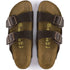 Birkenstock Arizona Birko-Flor in Dark Brown - Getoutside Shoes