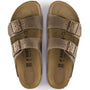 Birkenstock Arizona Oiled Leather in Tobacco Brown - Getoutside Shoes