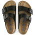 Birkenstock Arizona Softbed Birko-Flor in Black - Getoutside Shoes