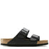 Birkenstock Arizona Softbed Birko-Flor in Black - Getoutside Shoes