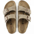 Birkenstock Arizona Suede Leather in Taupe - Getoutside Shoes