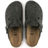 Birkenstock Boston Wool Felt in Anthracite - Getoutside Shoes