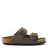 Birkenstock Kids Arizona Birkibuc in Mocha (Narrow Width) - Getoutside Shoes