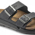 Birkenstock Men's Arizona Cross Town Oiled Leather in Black - Getoutside Shoes