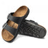 Birkenstock Men's Arizona Cross Town Oiled Leather in Black - Getoutside Shoes