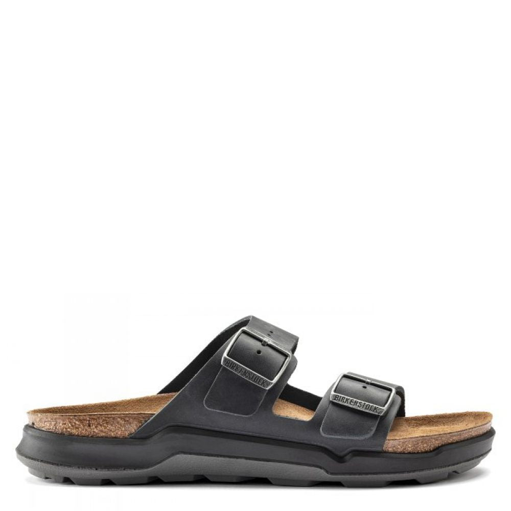 Birkenstock | Men's Arizona Cross Town Oiled Leather in Black