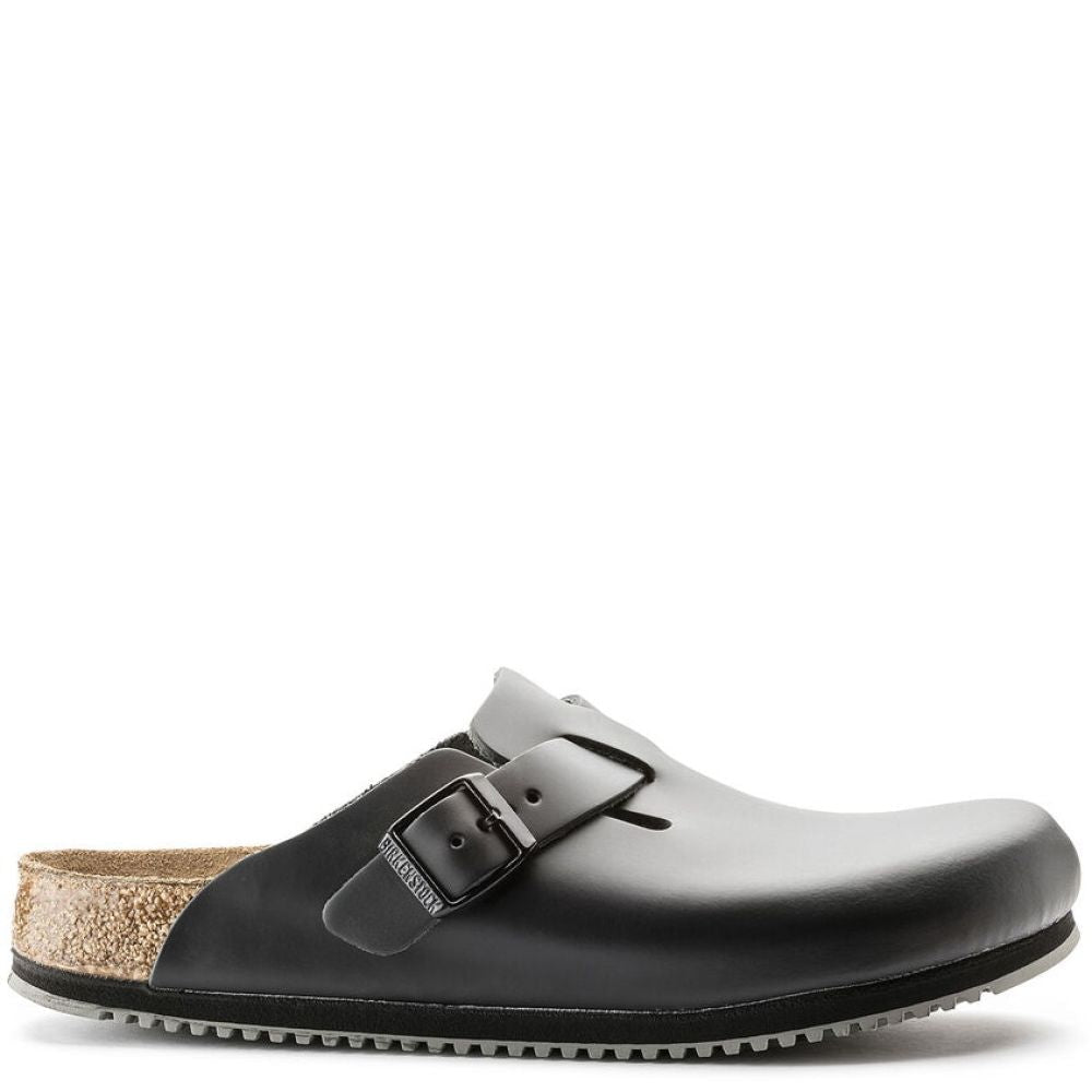 Birkenstock Men's Boston Super Grip in Black - Getoutside Shoes